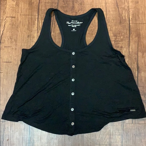 Hollister Tops - Fake button front tank top